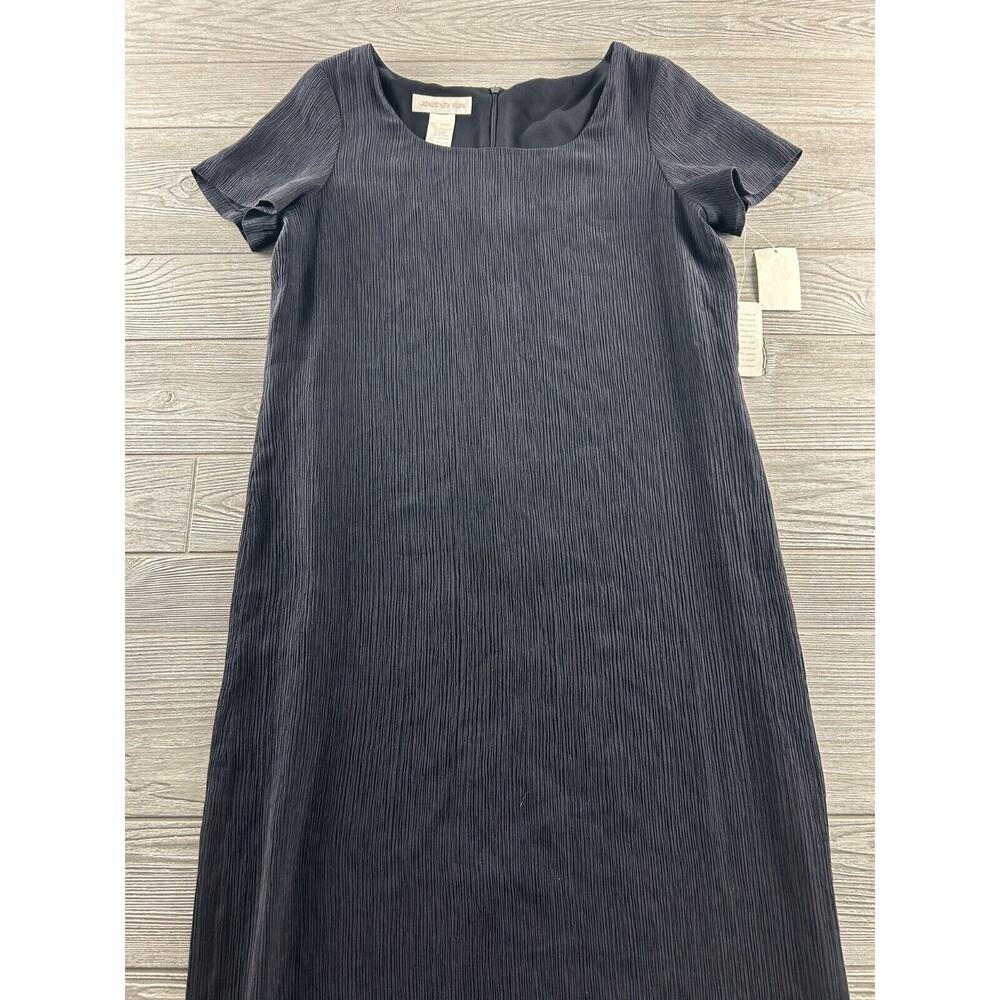 Jones New York Women's Boardwalk Dress Short Sleeve Long Back Zipper NWT